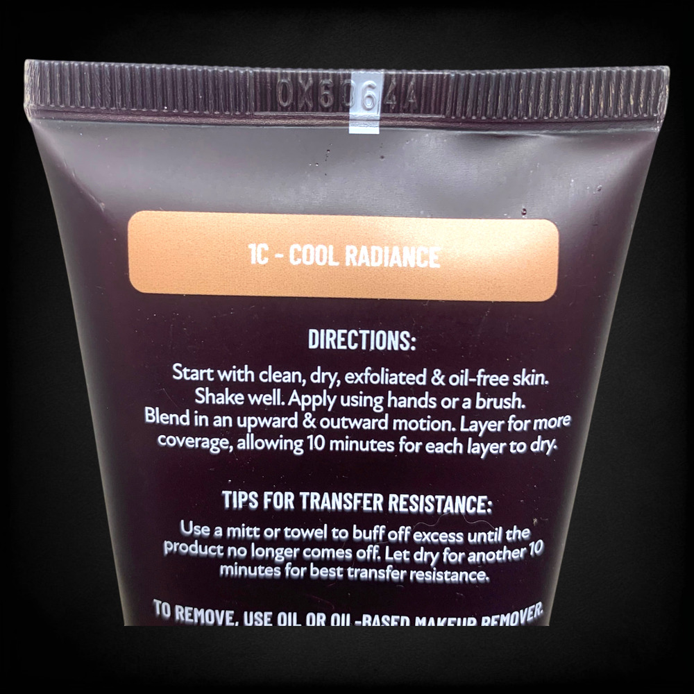 New Westmore Beauty Body Coverage Perfector 1C Cool Radiance Waterproof 3.4 oz - Picture 4 of 6